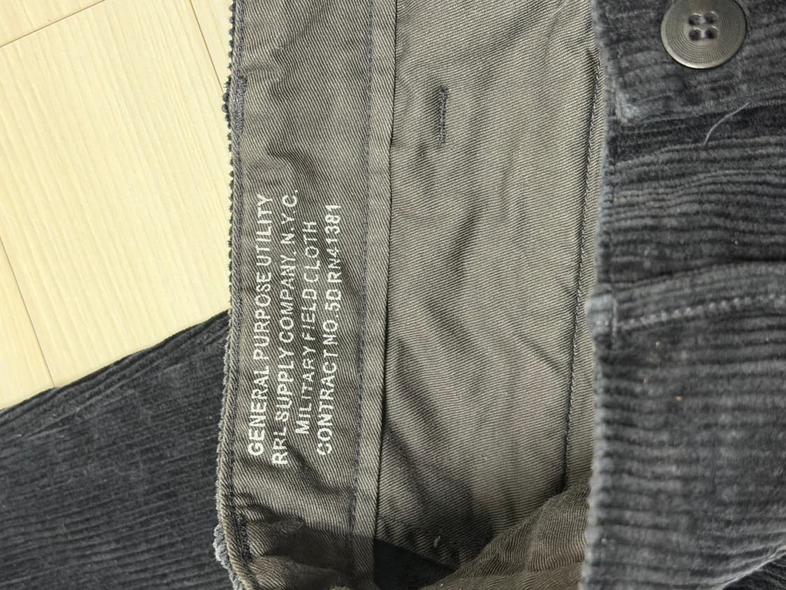 Rrl 코듀로이 치노 상품이미지4