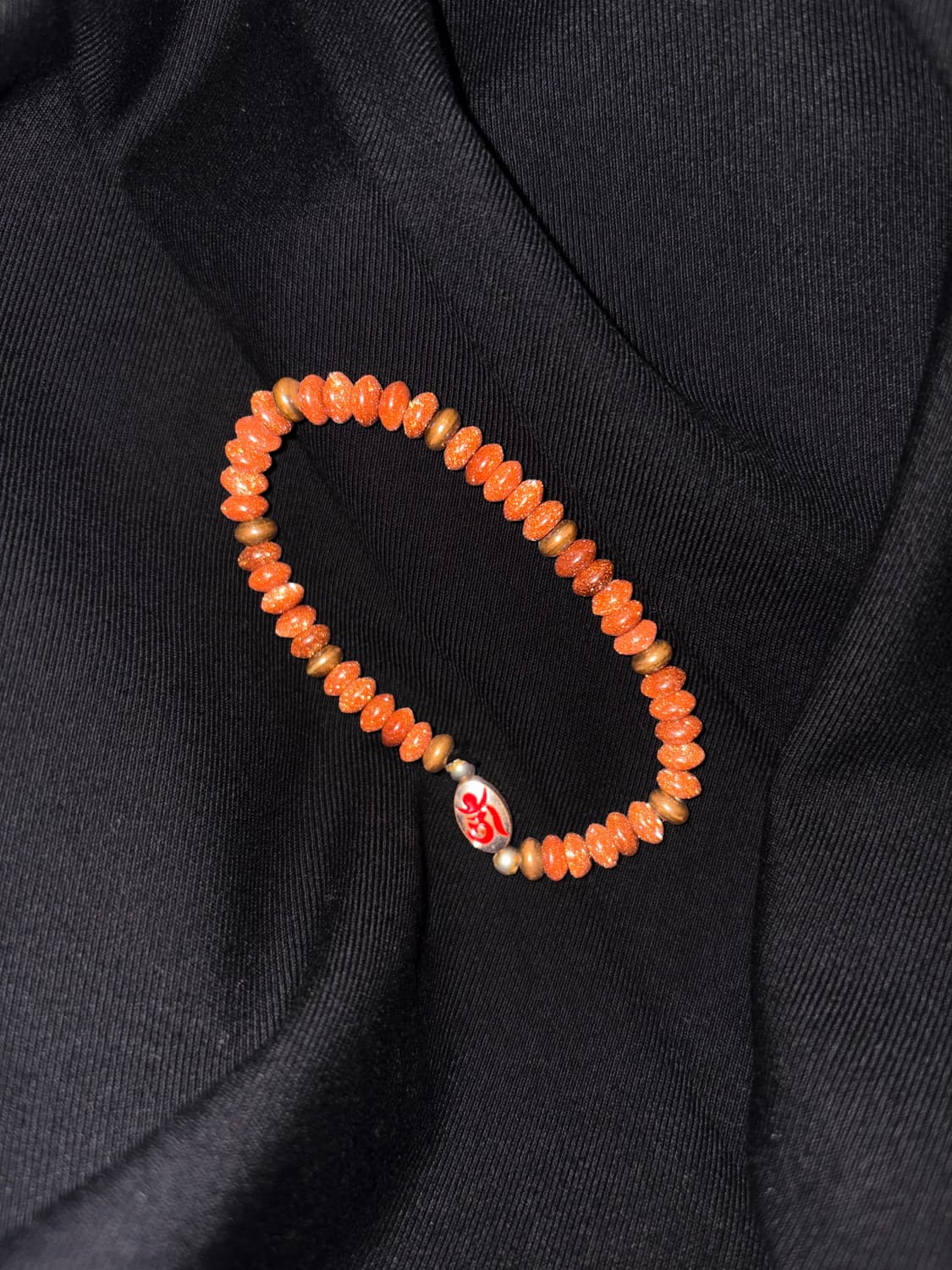 Brown Buddhist Bead Bracelet 상품이미지1