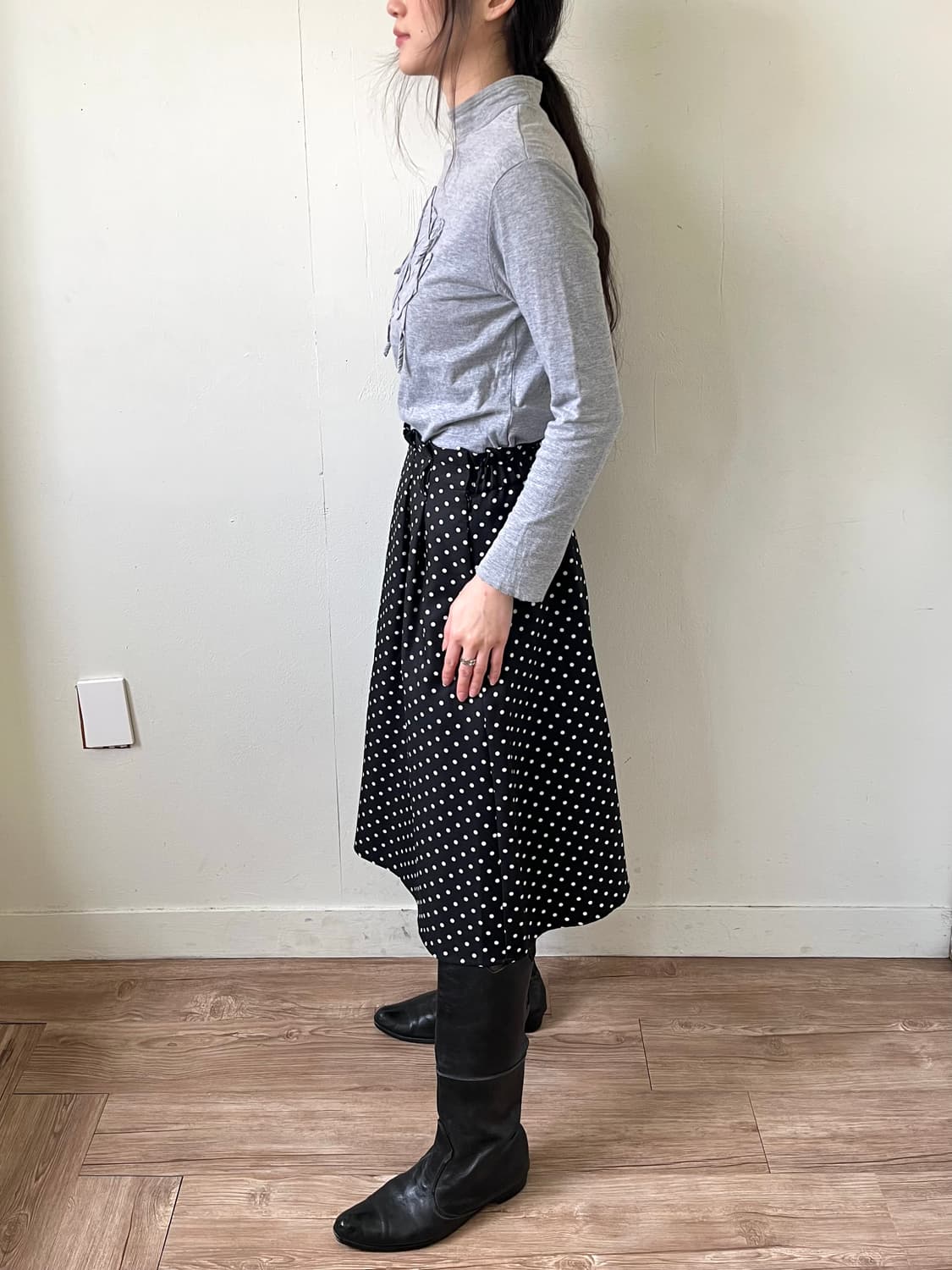 any sis 도트 스커트 상품이미지9