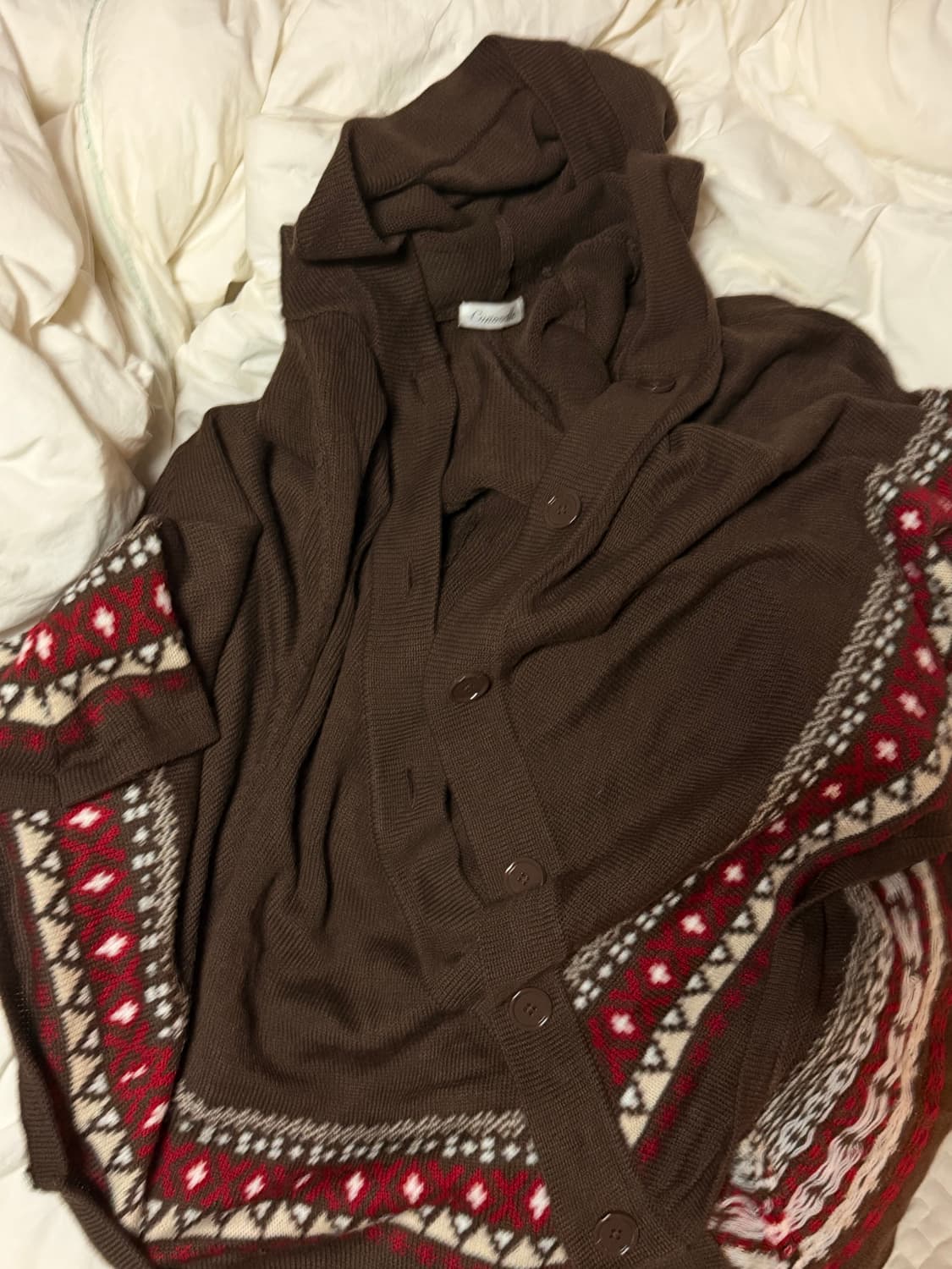 모리걸 후드 판초 케이프 상품이미지2