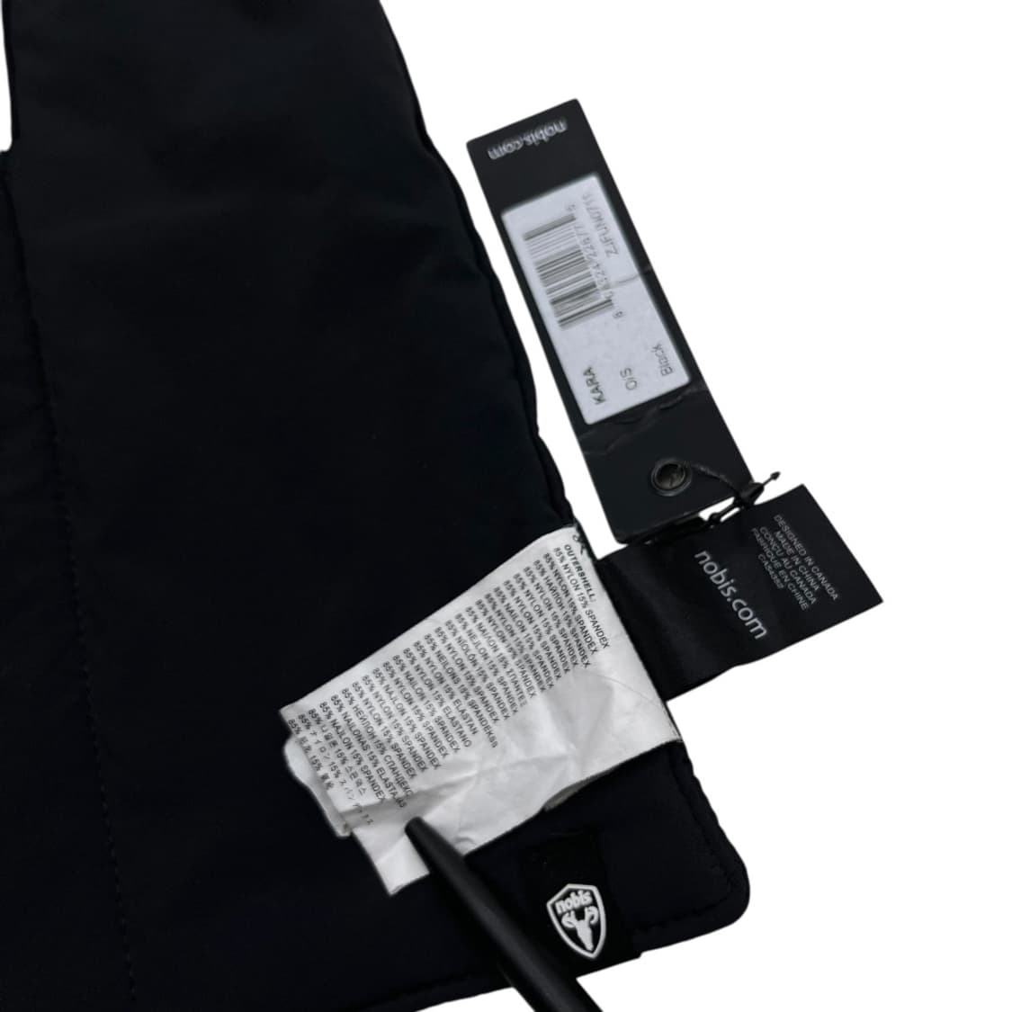 노비스 미사용 블랙 패딩 목도리 상품이미지5