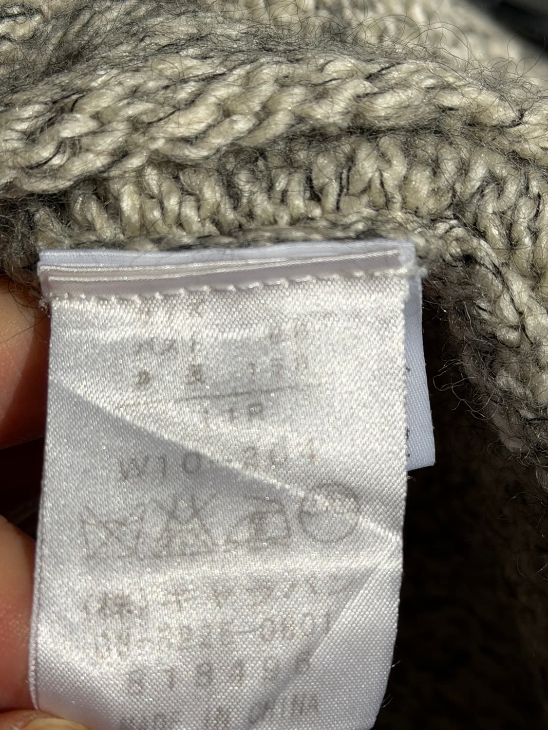 Caravan 울 실크 블렌드 언발란스 니트 가디건 11R 상품이미지5