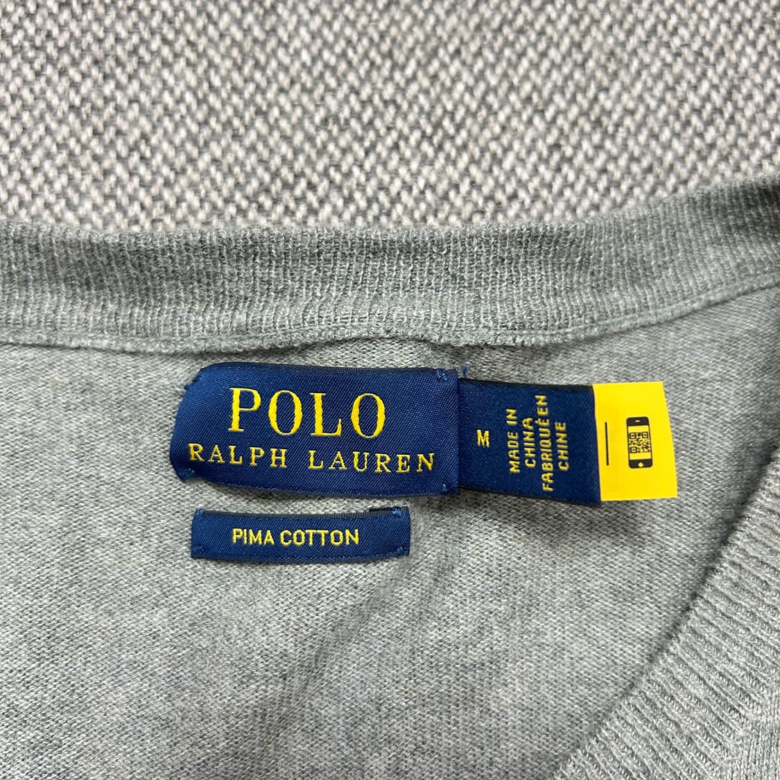 폴로 우먼스 피마코튼 라운드 가디건(M) 상품이미지2