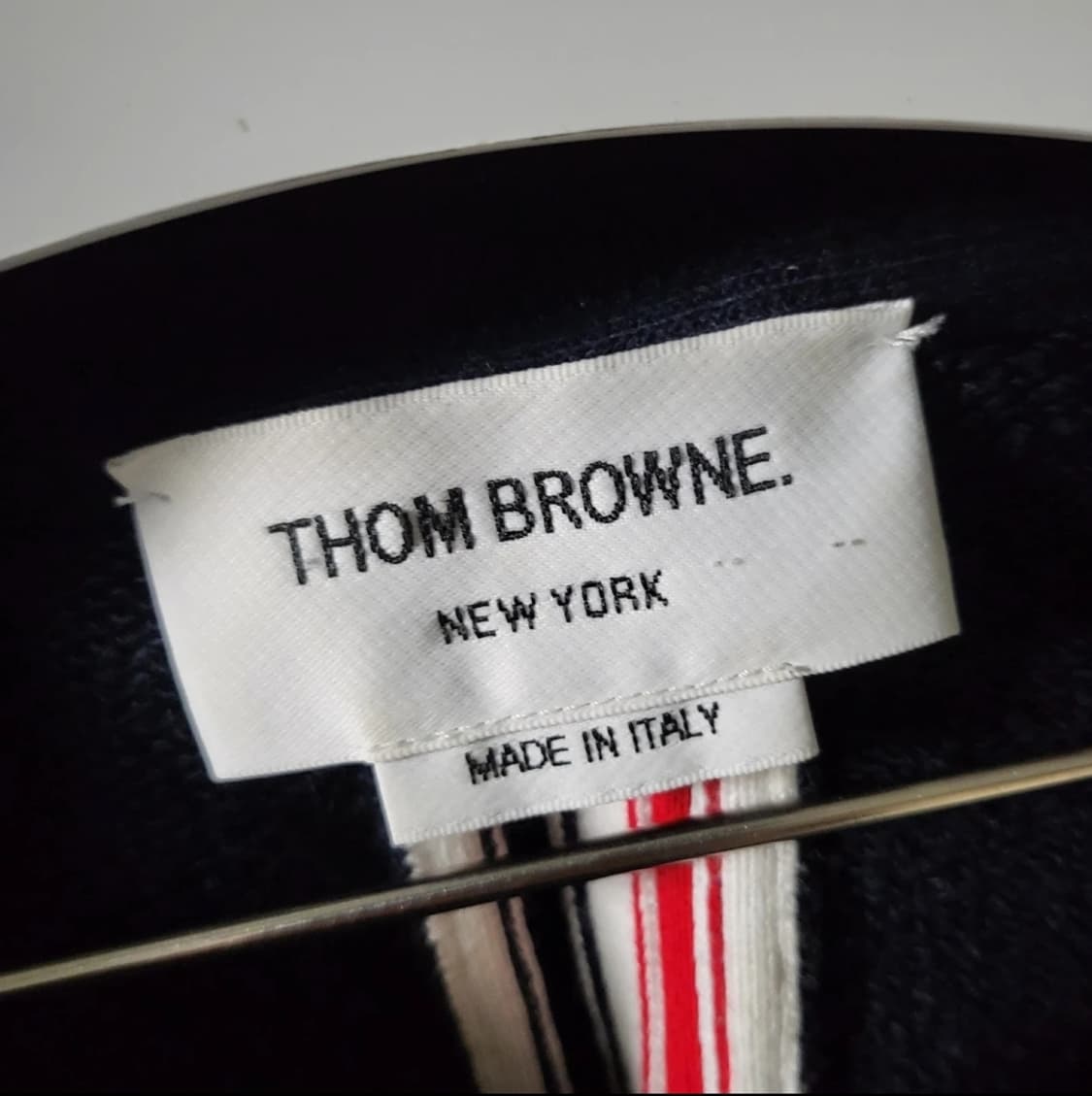 [3 size]톰브라운 백삼선 맨투맨 상품이미지4