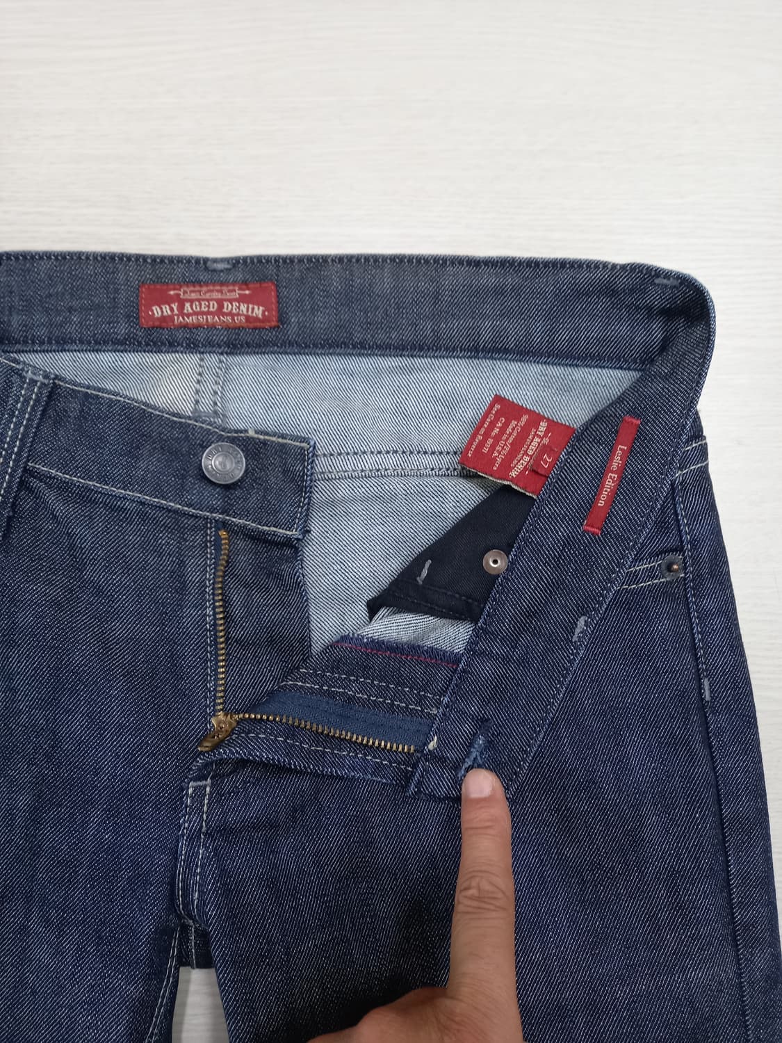 27 JAMES USA 골반 스판 약부츠컷 진청 27-585 상품이미지6