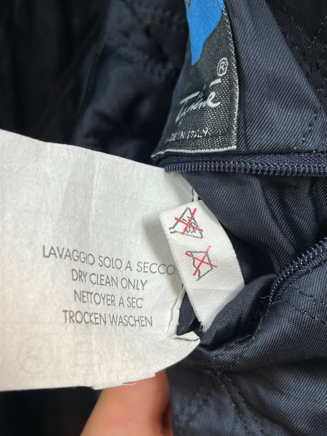 Taglinte Italy 울 혼방 네이비 싱글 코트 52 상품이미지8