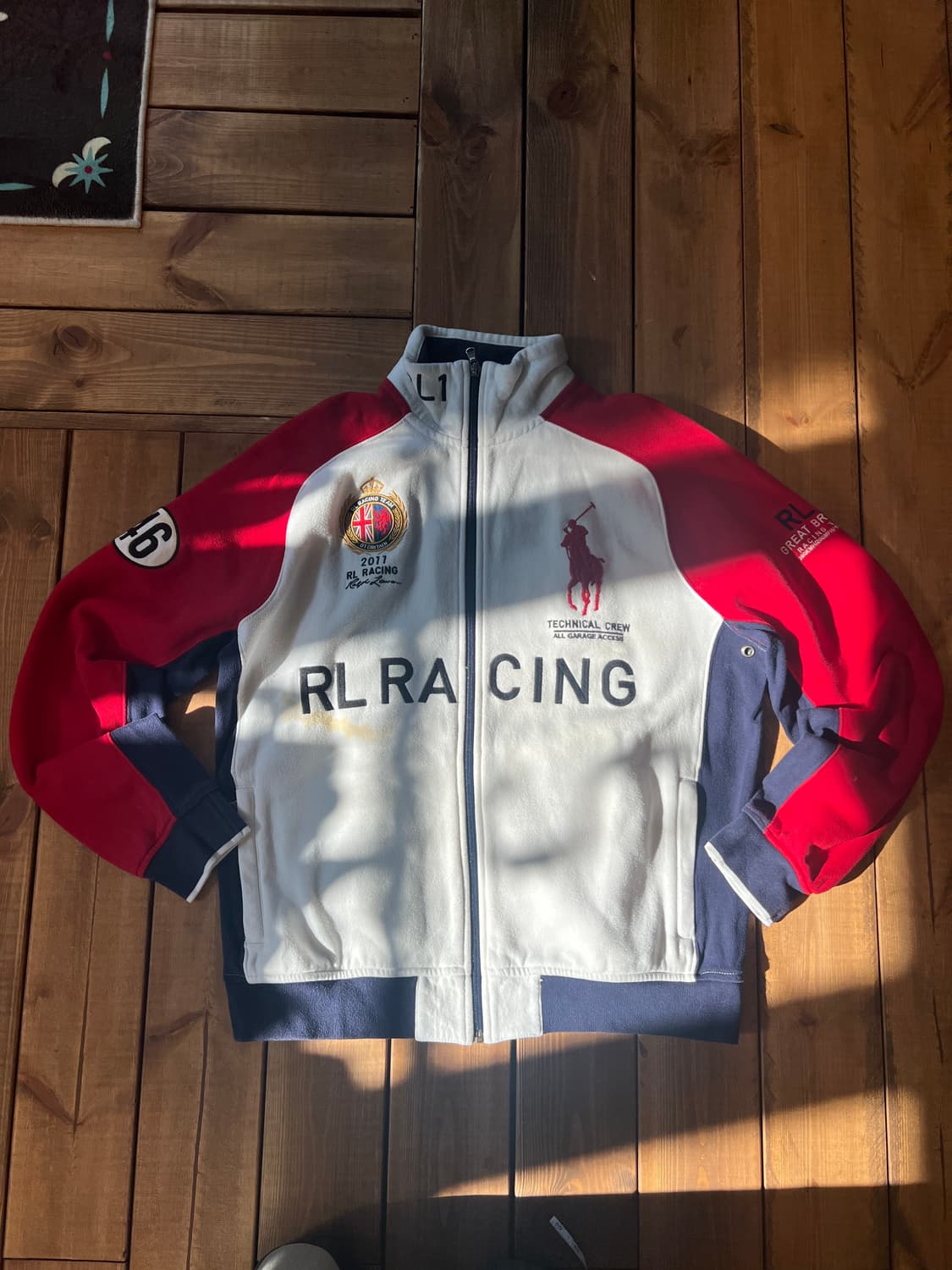 폴로 빅포니 레이싱 반집업 상품이미지5