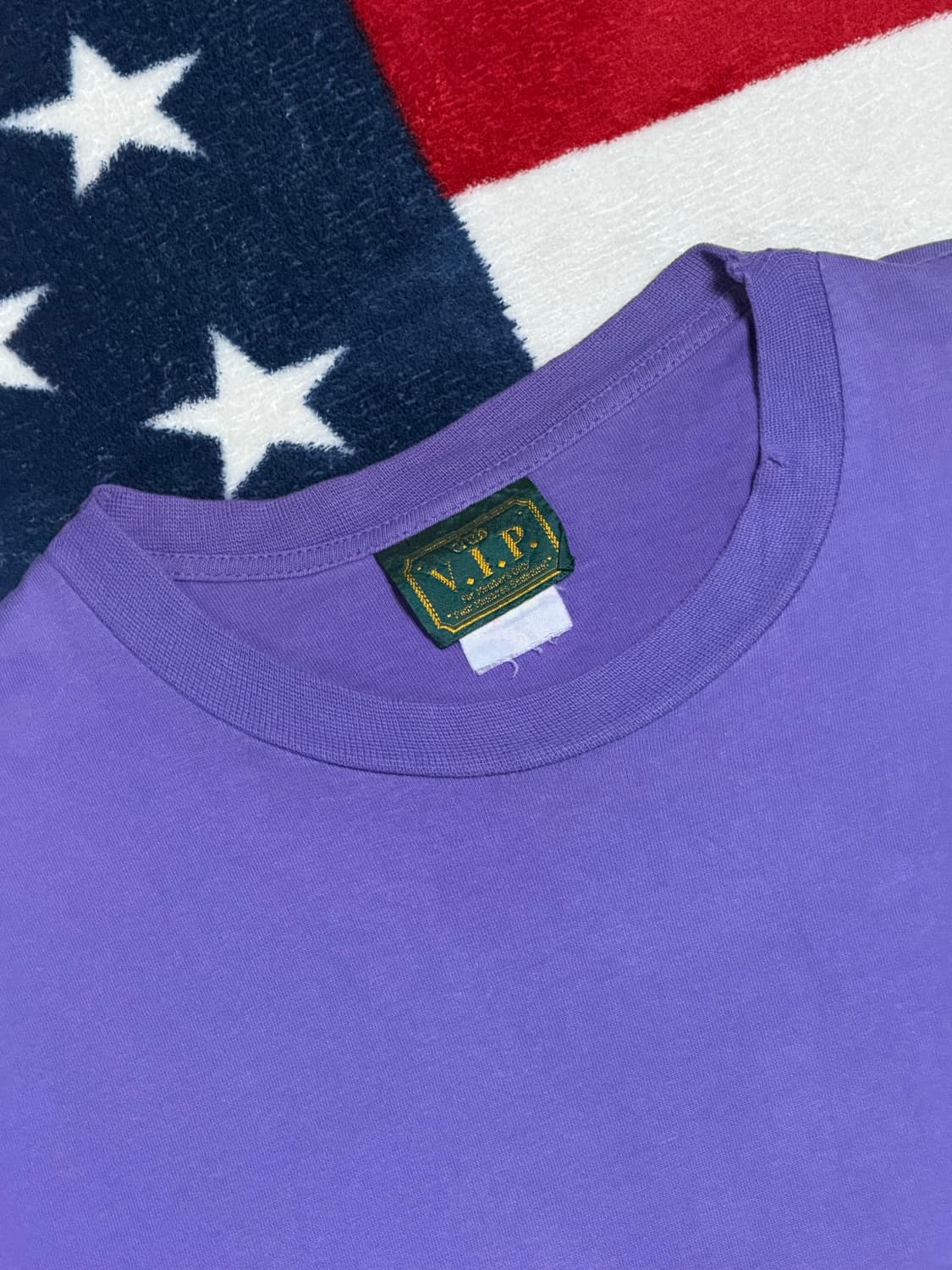 90s 빈티지 포켓티 퍼플 무지 티셔츠 Vintage T-Shirt 상품이미지8