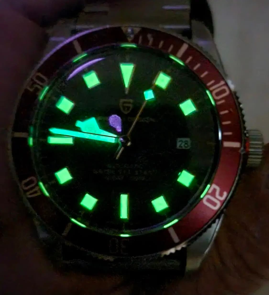 PAGANI DESIGN 스켈레톤백 오토메틱시계 (풀박스) 상품이미지4