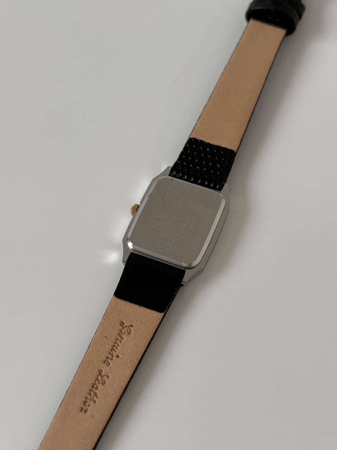 1980s Texture Square Ladies Quartz 상품이미지7