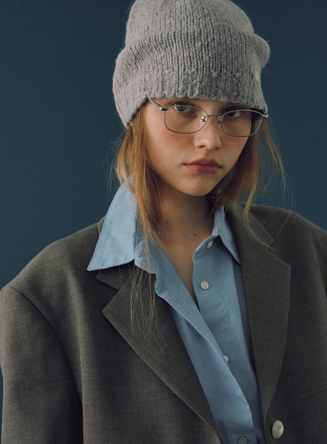 스무드무드 헤일리 안경 실버 상품이미지3