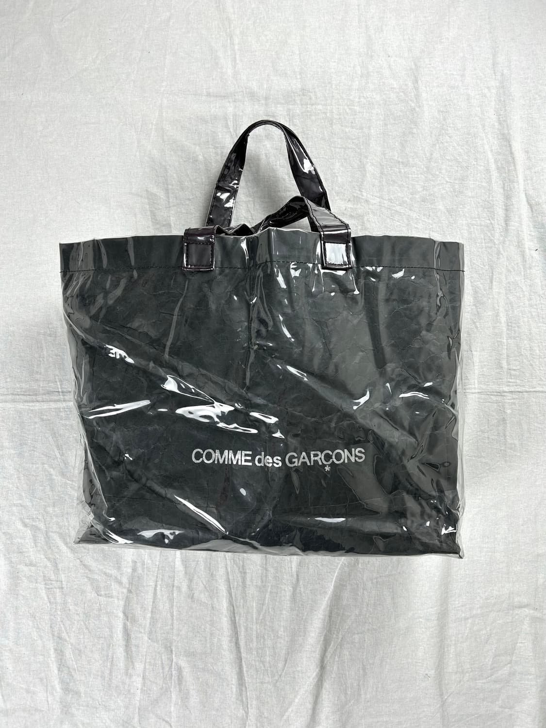 꼼데가르송 PVC 토트백 상품이미지2