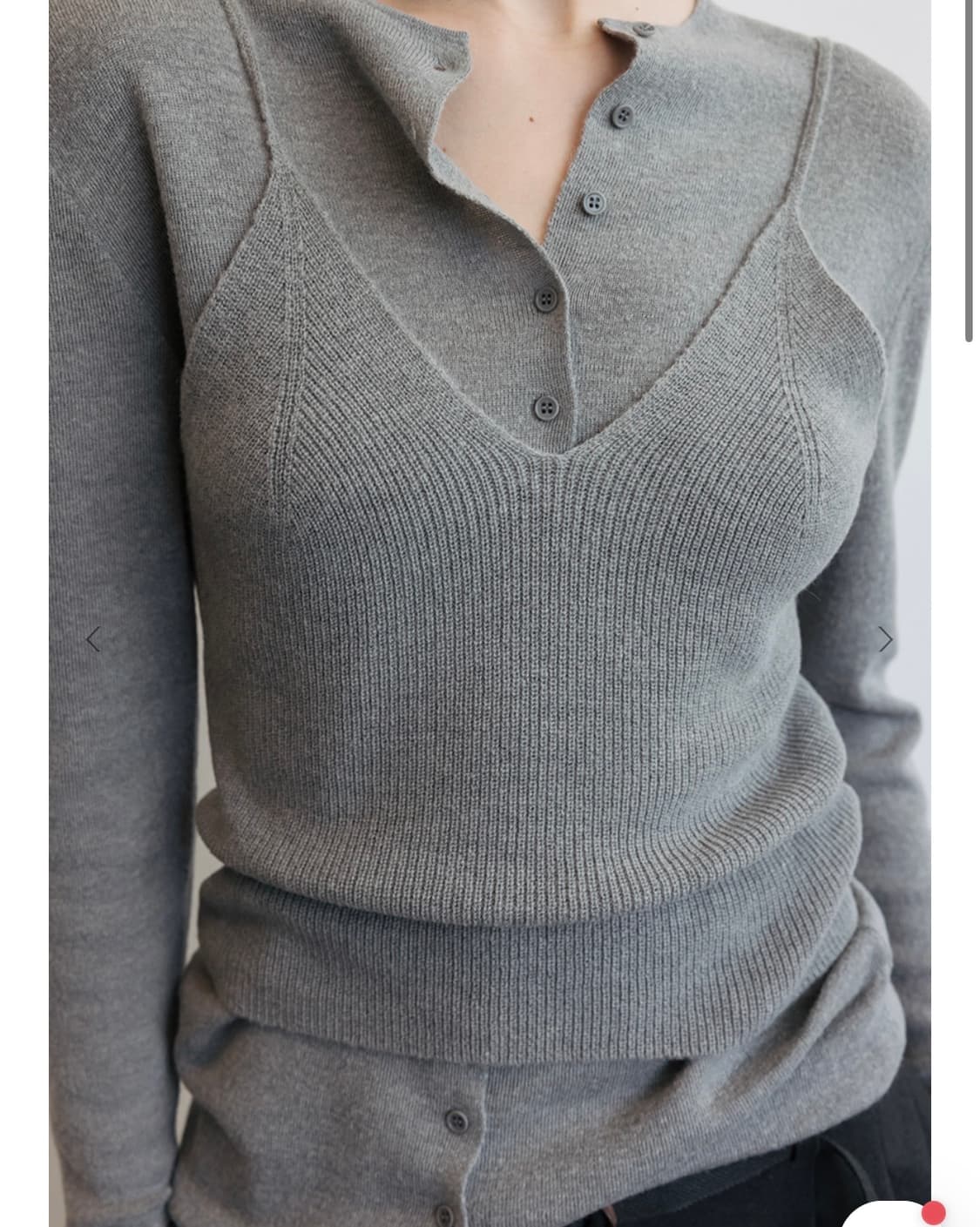 르917 LE17SEPTEMBRE ANNE KNIT CARDIGAN 상품이미지2