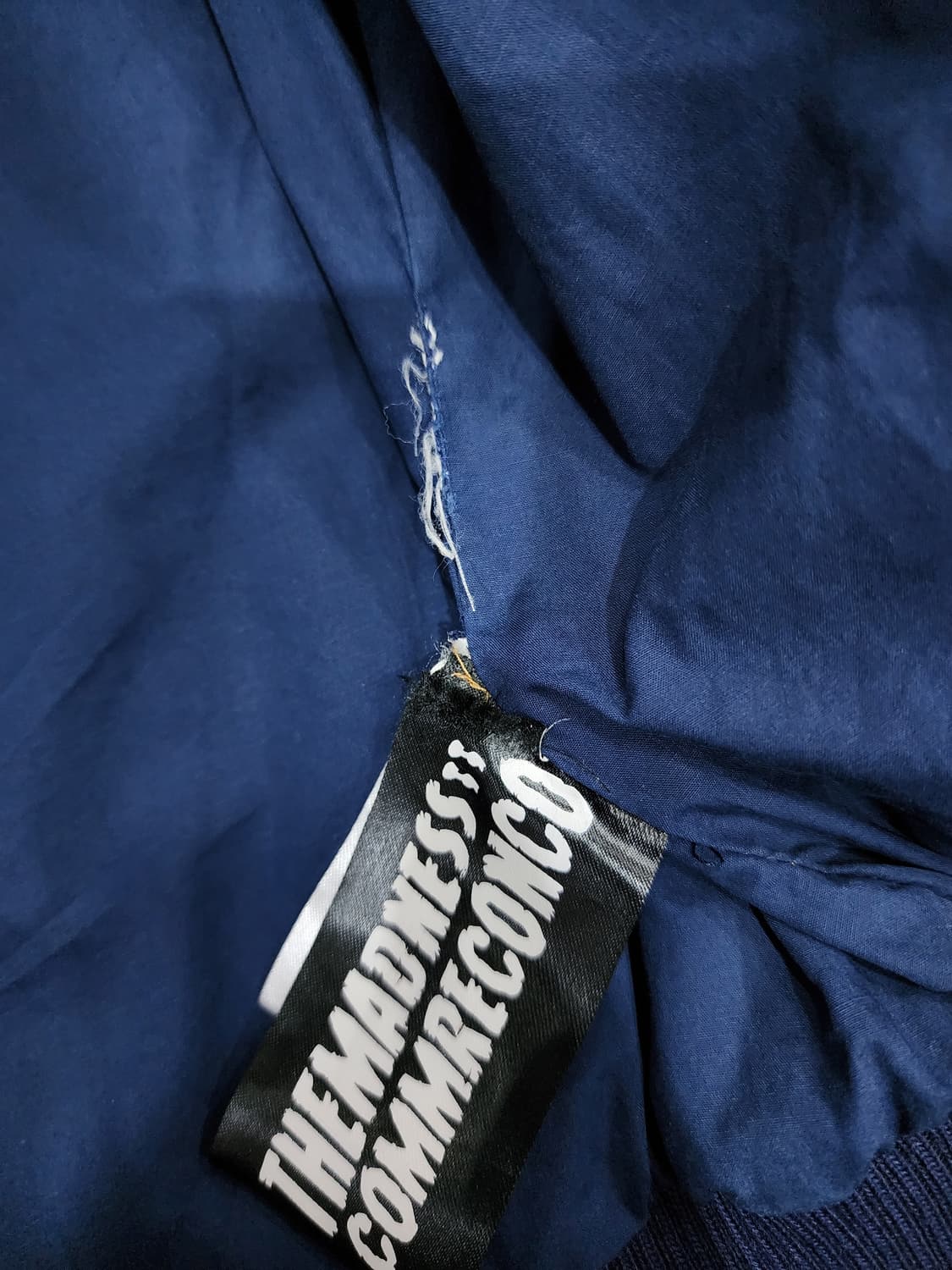 더 매드니스 빈티지 패치 스타디움 봄버 자켓 M 상품이미지10