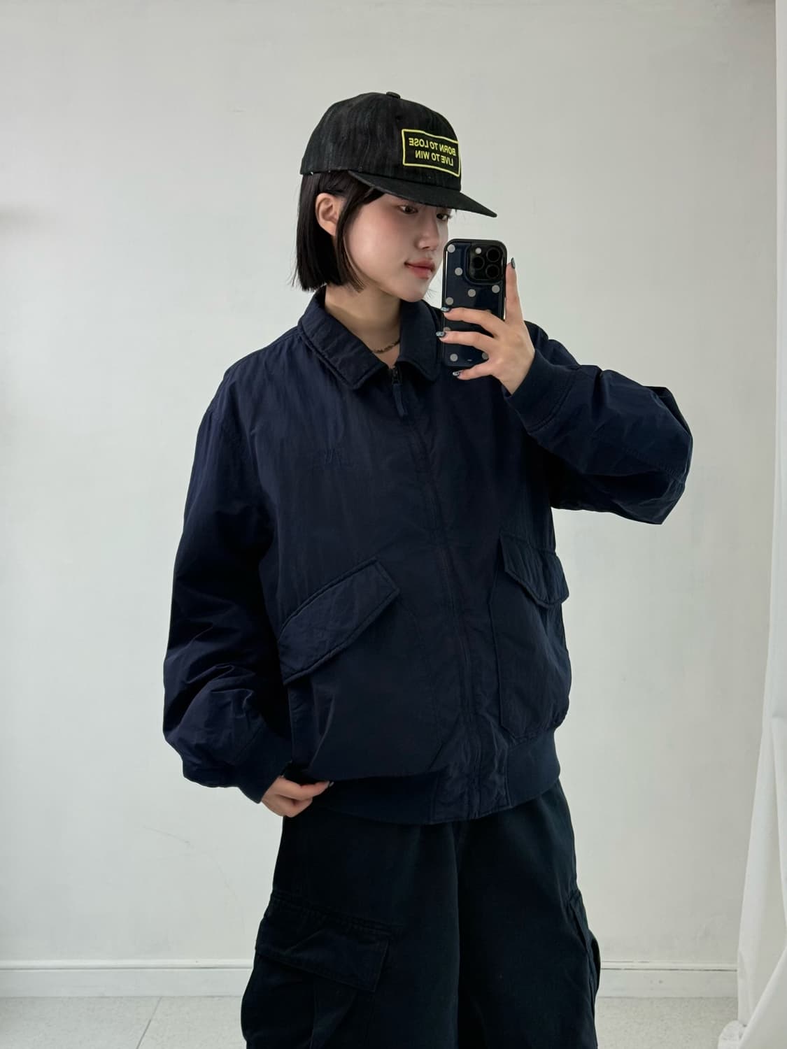 Jwanderson x uniqlo 네이비 자켓 상품이미지4