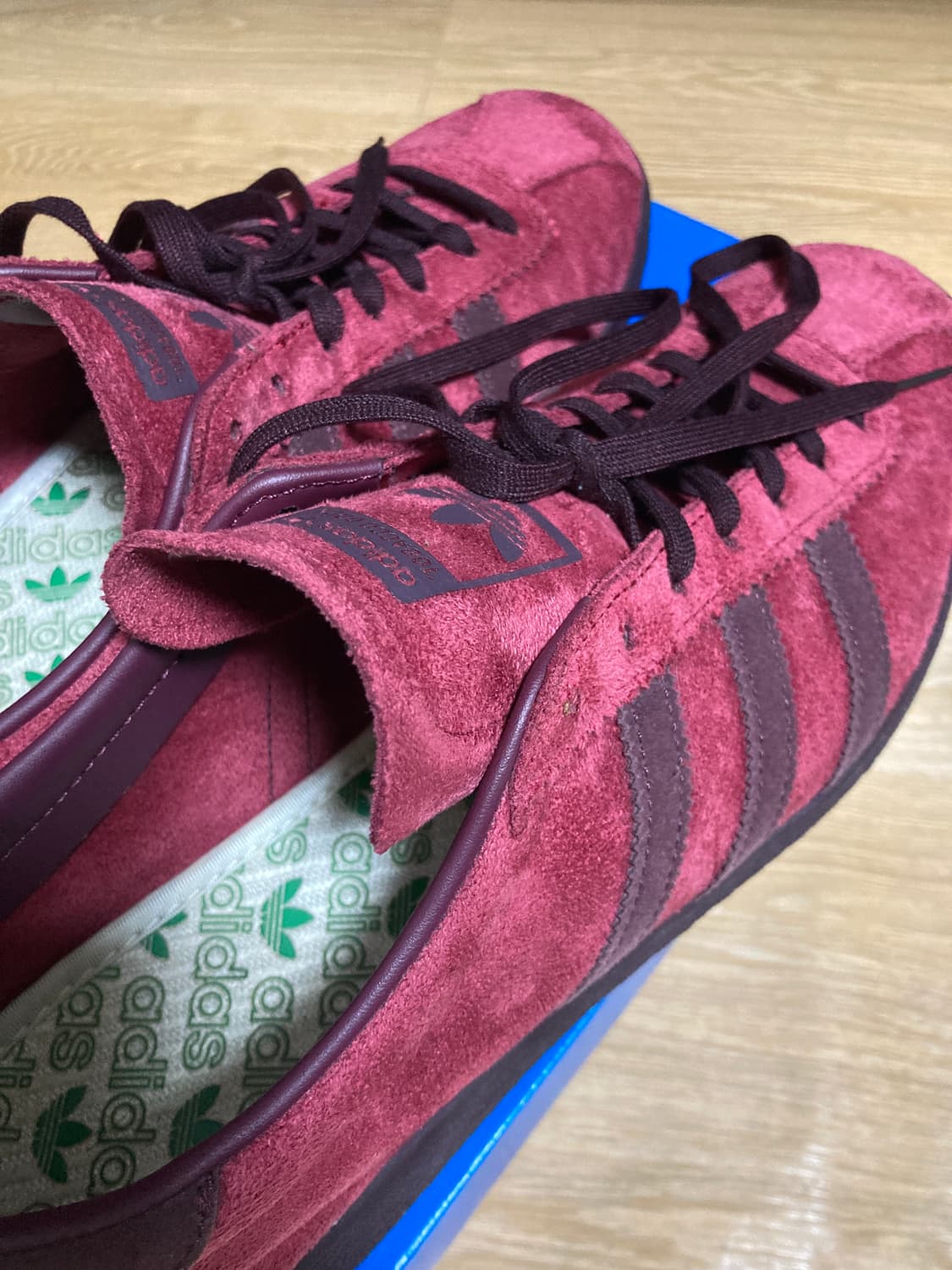 아디다스 토바코 그루엔 컬리지에이트 버건디 상품이미지3