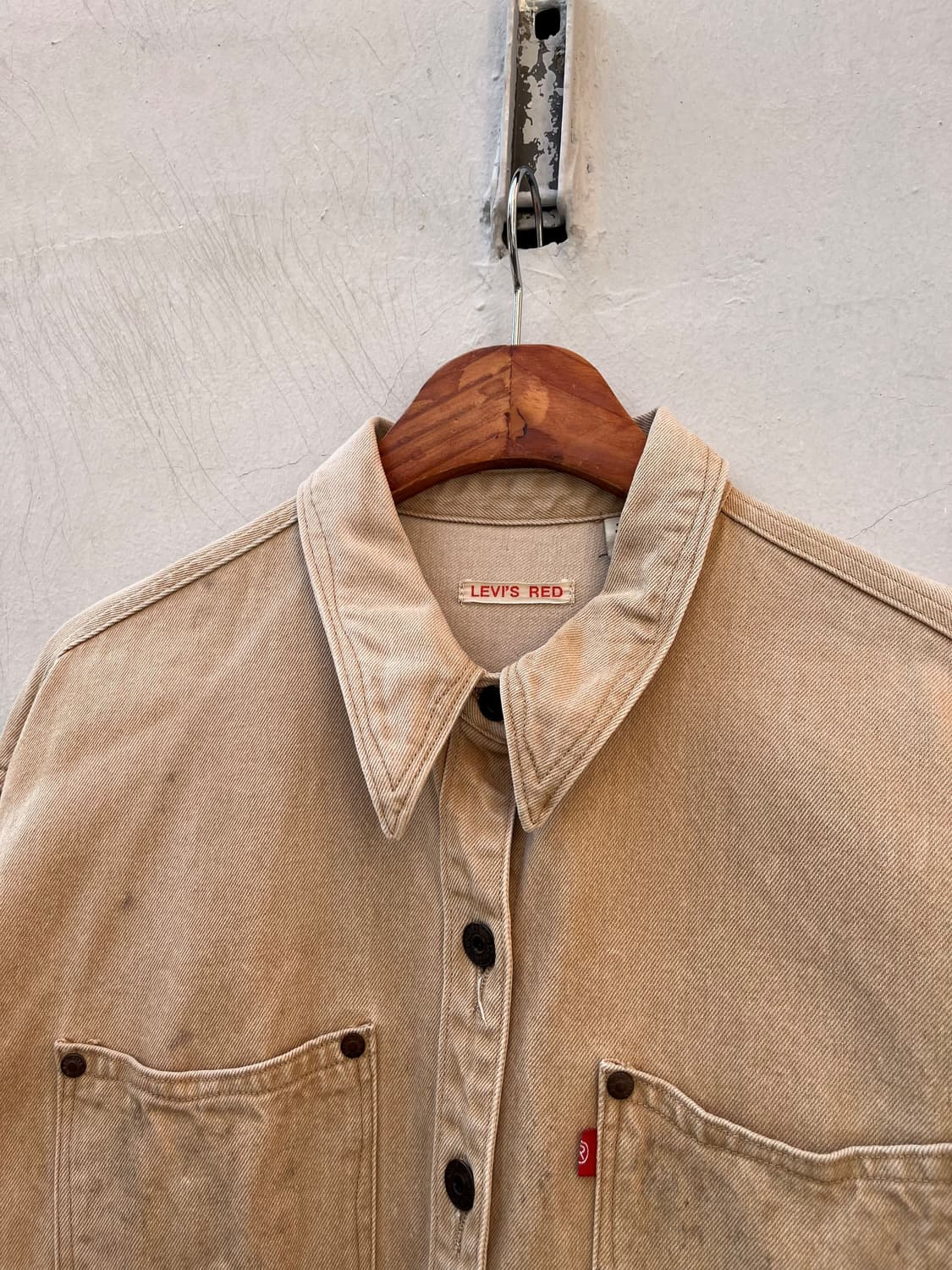 Levi's Red 베이지 셔츠 자켓  상품이미지2