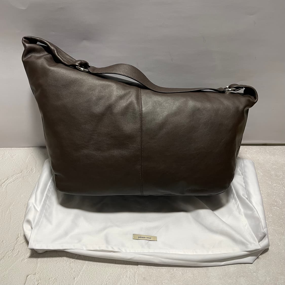 팔로마울 Big dry 빅드라이 백 브라운 상품이미지1