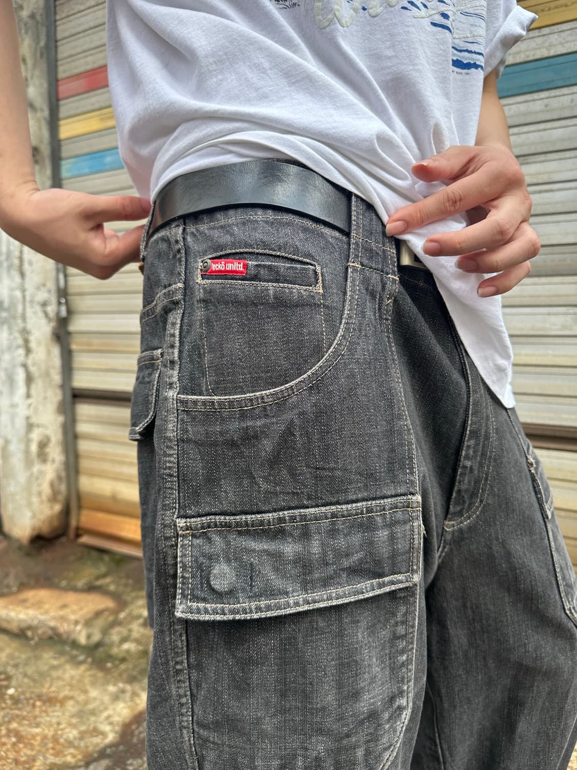 Ecko Unltd envelope utility denim pants  상품이미지4