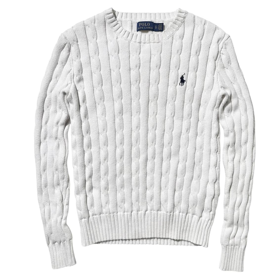폴로 랄프로렌 케이블 라운드 니트 상품이미지1