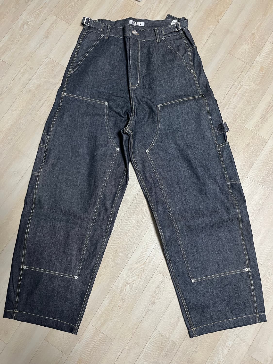 GRAILZ X KOIN SEOUL CARPENTER RAW DENIM 상품이미지1