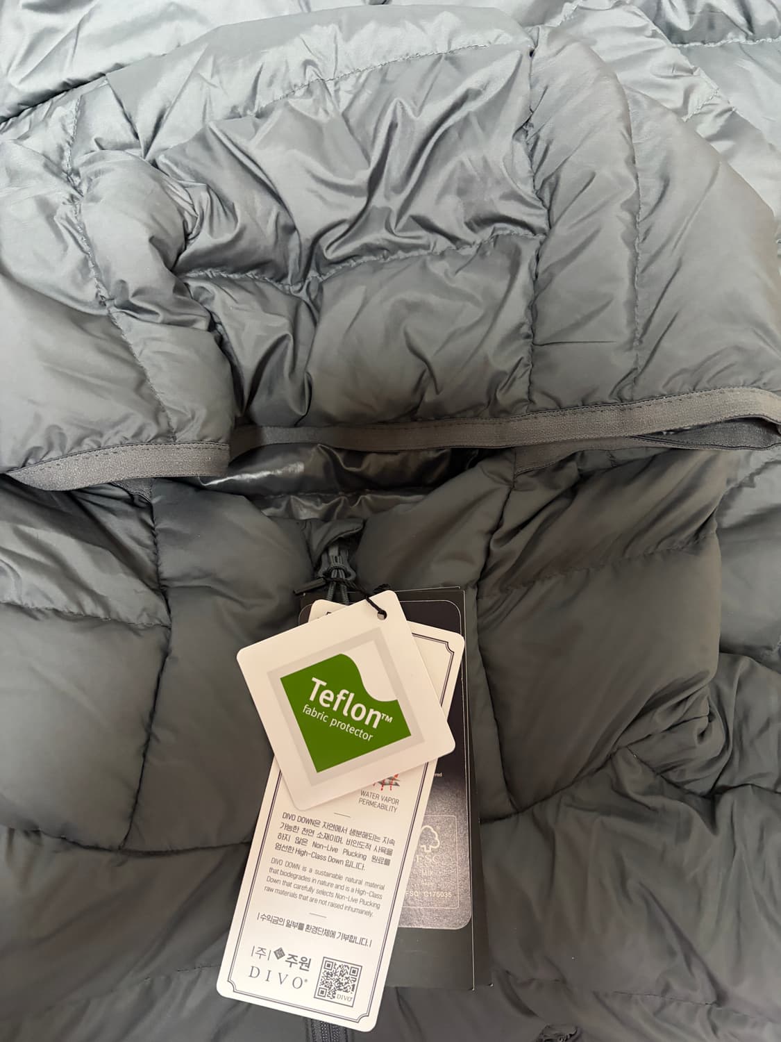 [M] 무탠다드 시티레저 경량패딩 그레이 새상품 상품이미지2