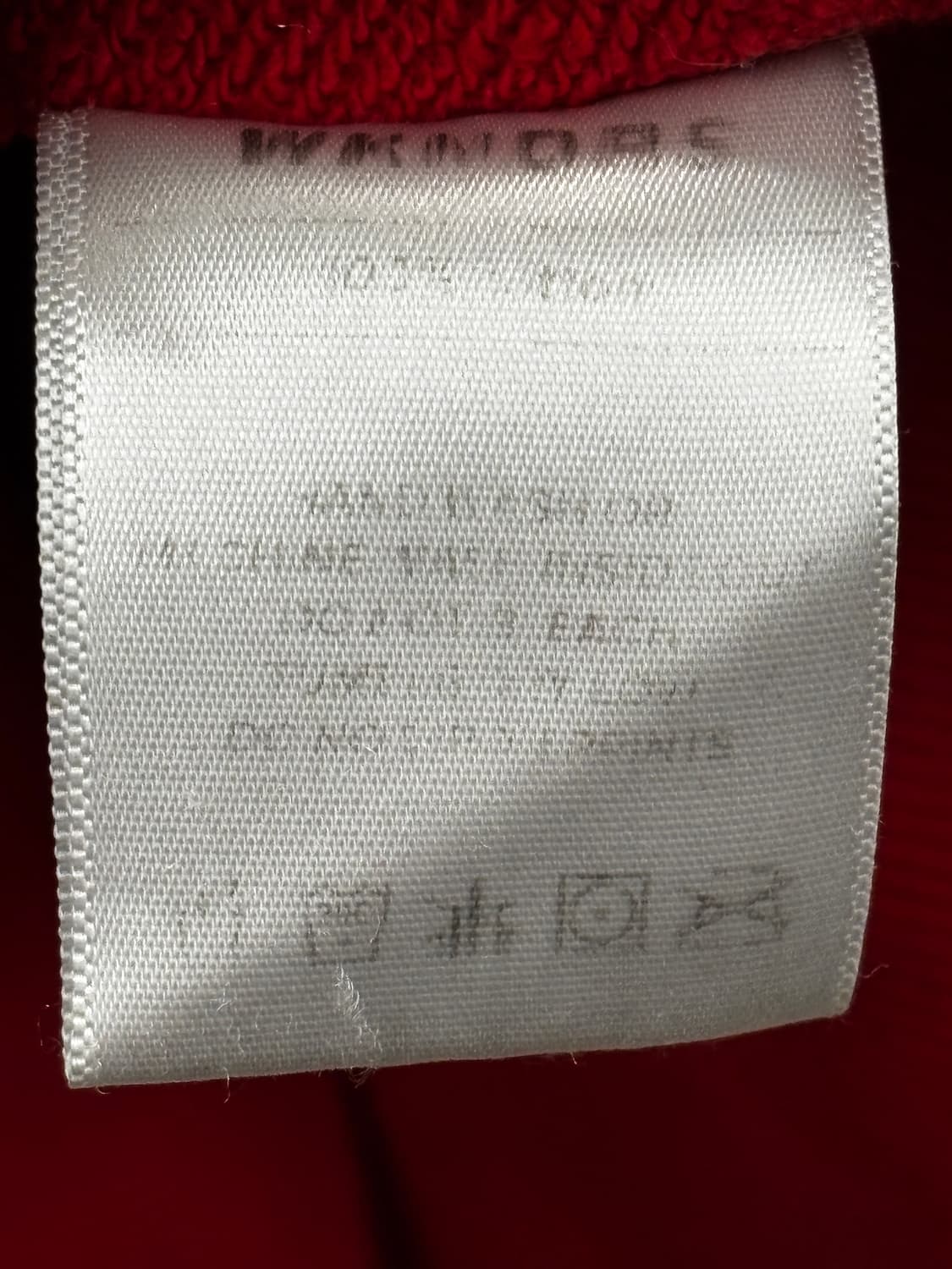 위캔더스 레드 후드집업 L 상품이미지5