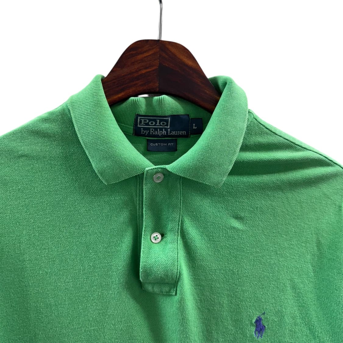 [L] 폴로 커스텀핏 카라 반팔티 상품이미지4