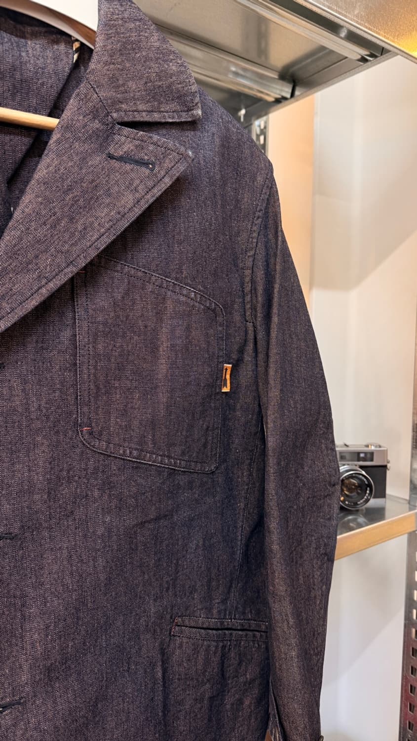 1930 베이스 사운드맨 데님 자켓 상품이미지2