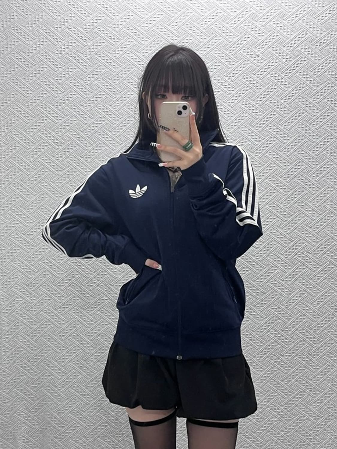 아디다스 빈티지 Y2K 파이어버드 져지 집업 95 C10391 상품이미지1