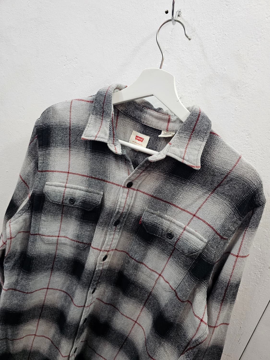 리바이스 플라넬 체크 셔츠 상품이미지2