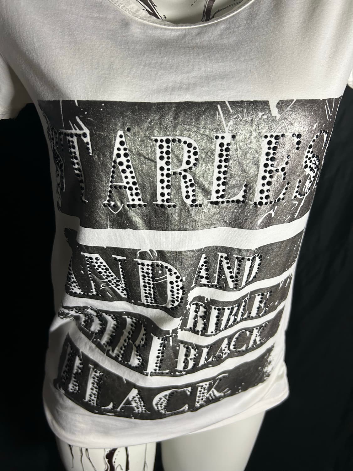 y2k typo back detailed tee 상품이미지2
