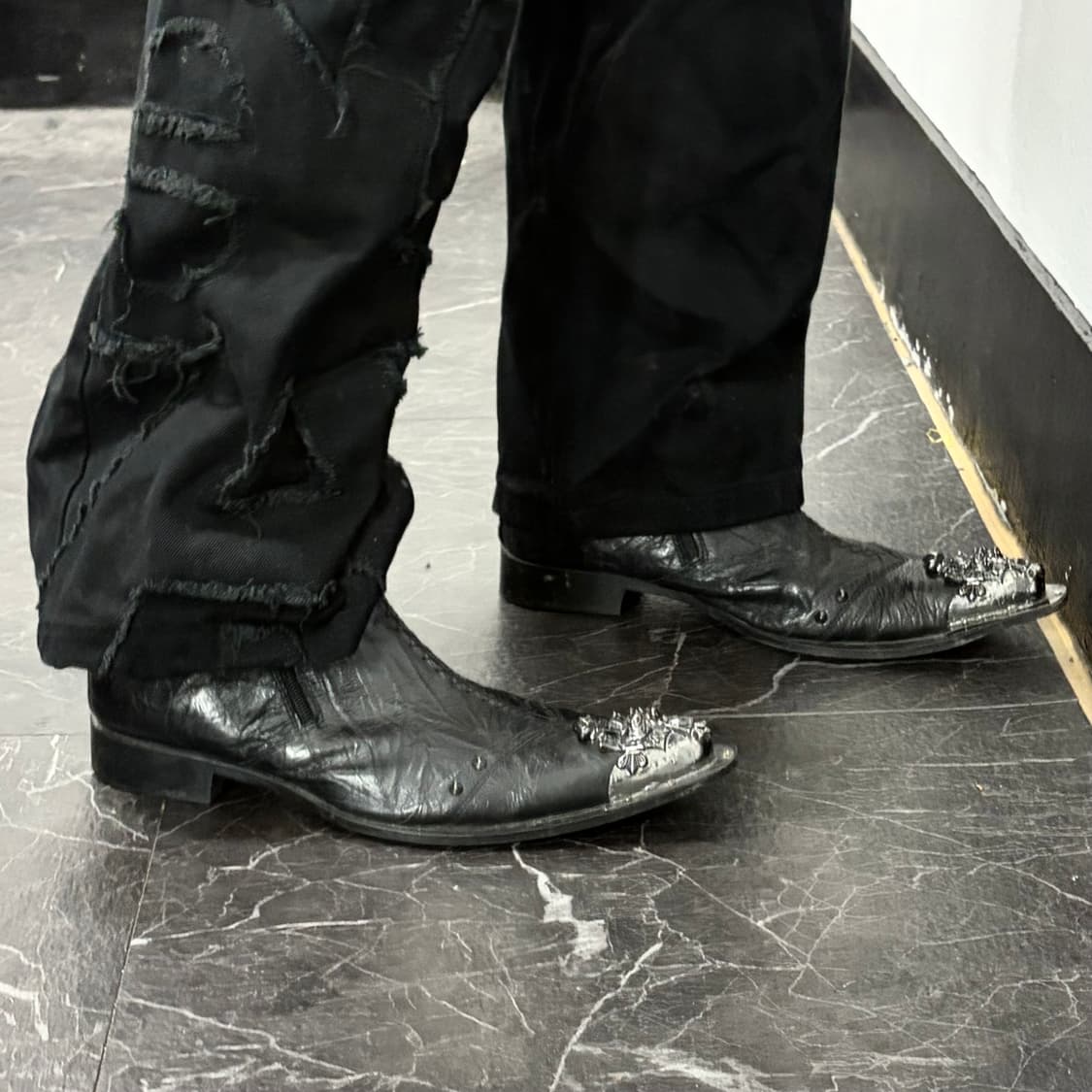 Jsix 레더 웨스턴 부츠 상품이미지4