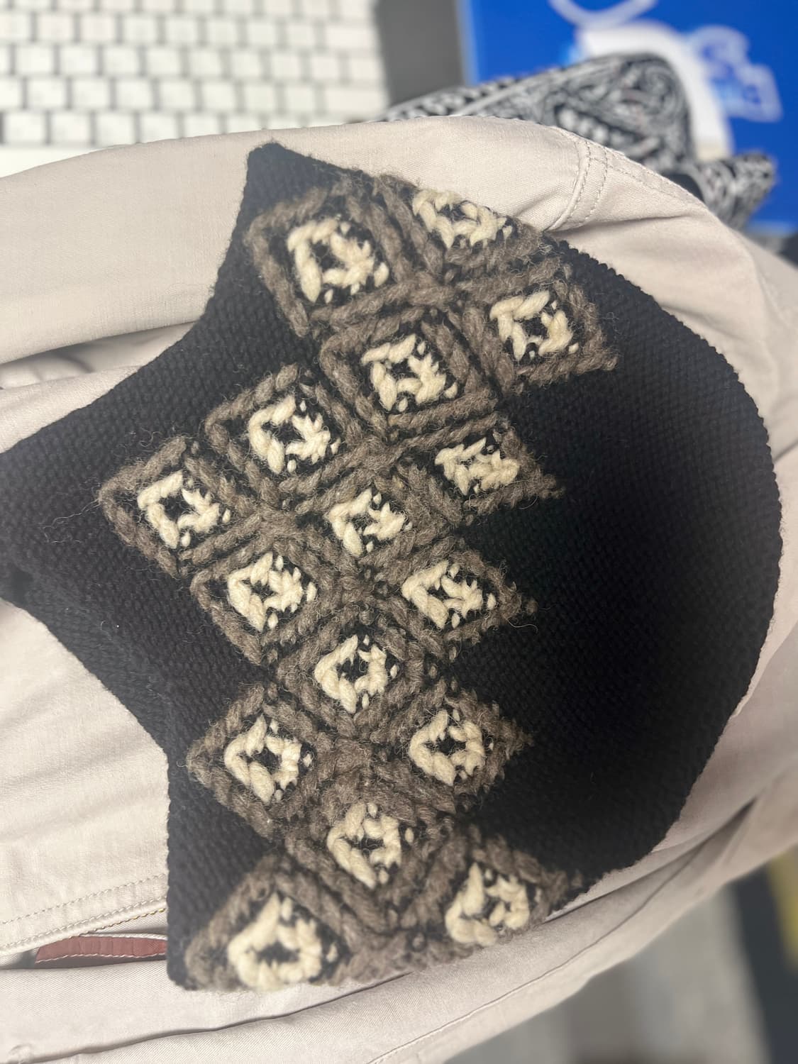 칠드런오브 더 디스코댄스 핸드 니팅 네이티브 캡 상품이미지6