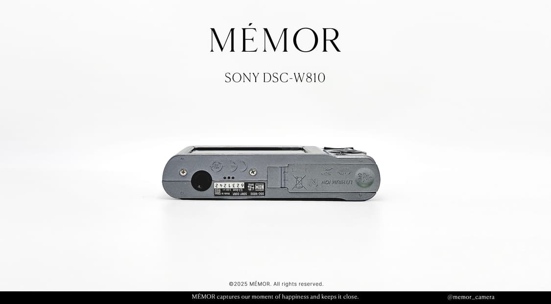 아이브레이픽🪽Sony DSC-W810 소니 디카 빈티지카메라 상품이미지4