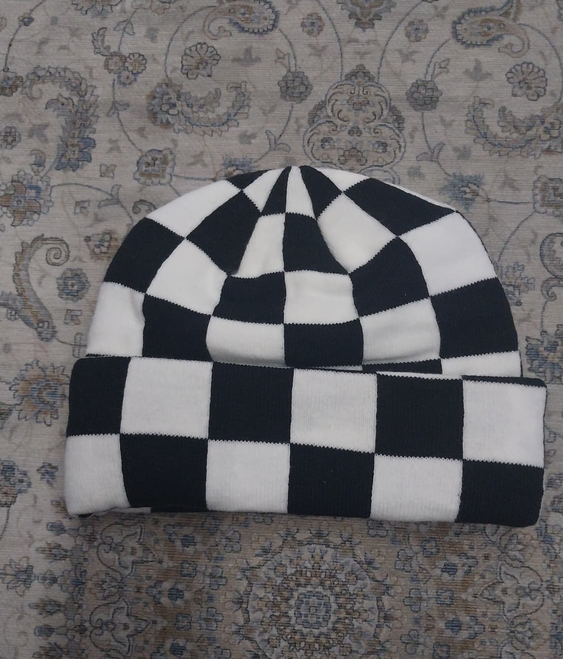 (새상품) 반스 체커보드 비니 상품이미지2