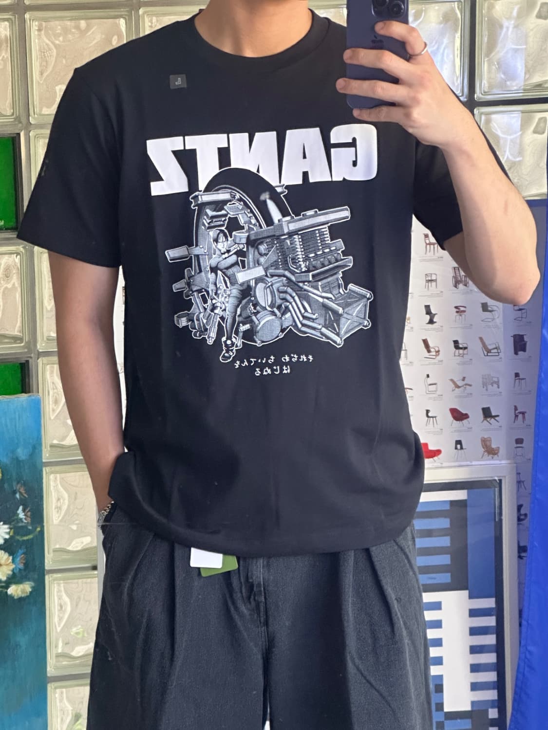 gantz print tee 상품이미지3