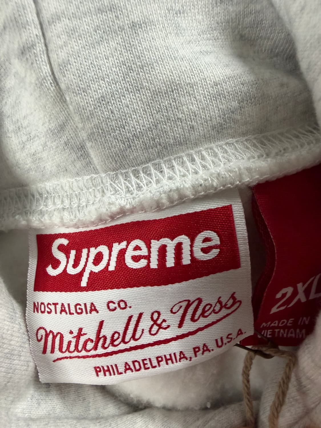 Supreme 슈프림 미첼&네스 NCAA 후드 XXL 상품이미지3