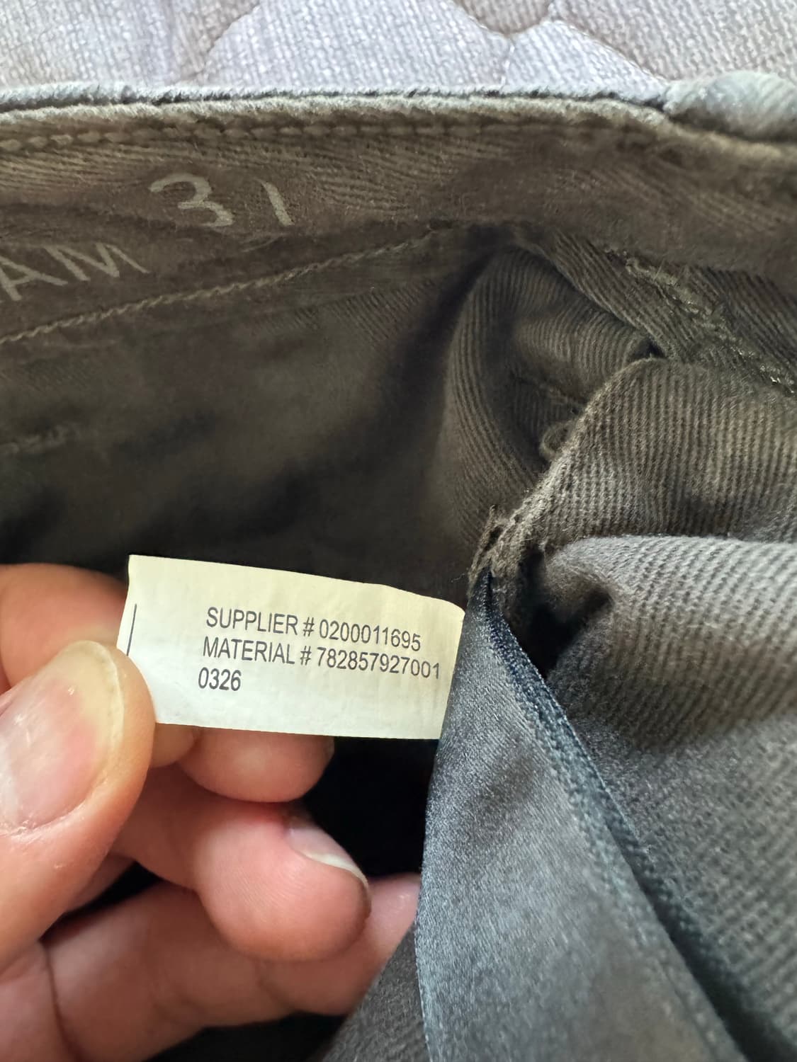 rrl 더블알엘 헤링본 필드 팬츠 31/30 상품이미지3