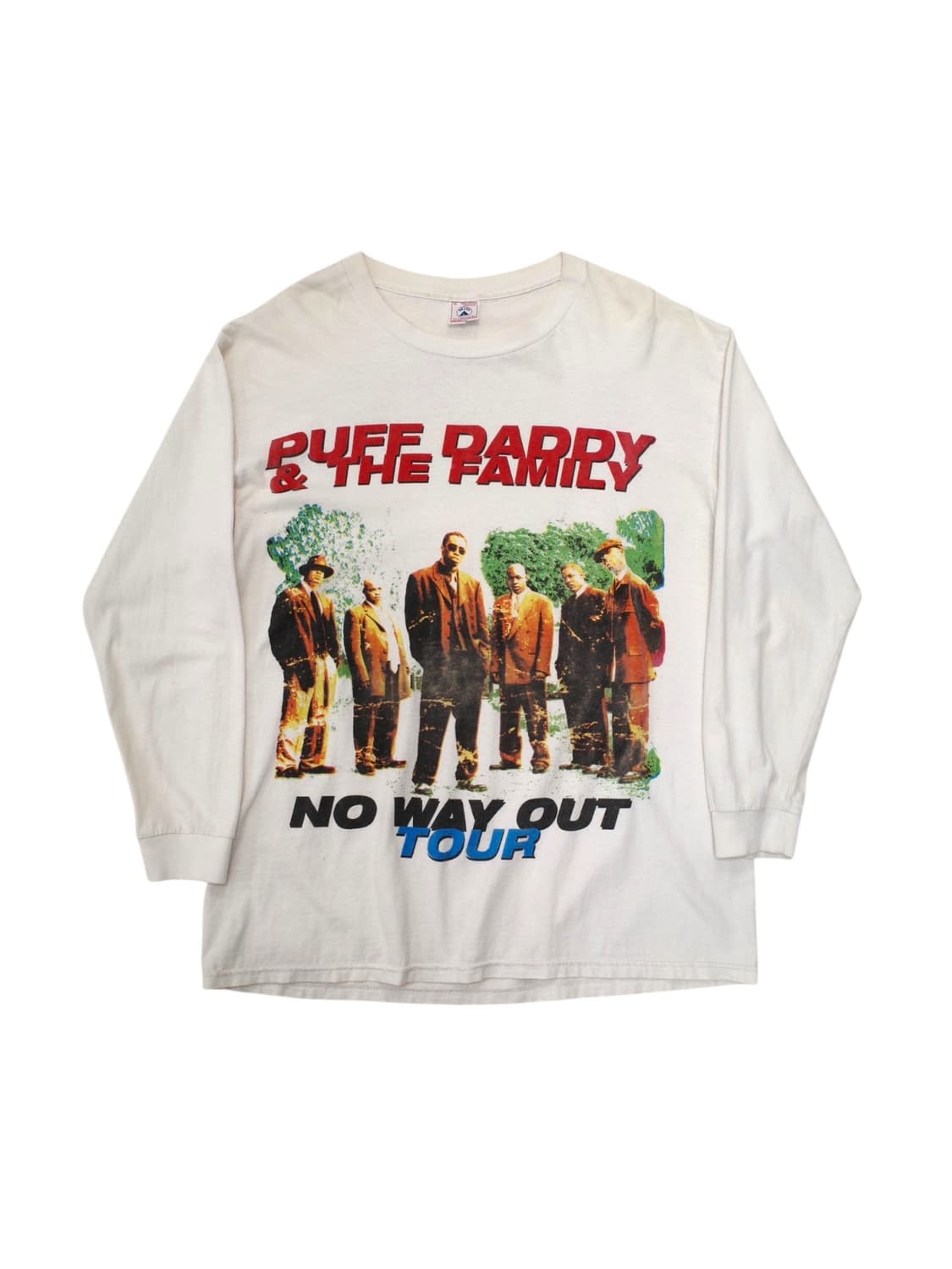 90’s 퍼프 대디 부틀렉 투어 티셔츠 상품이미지1