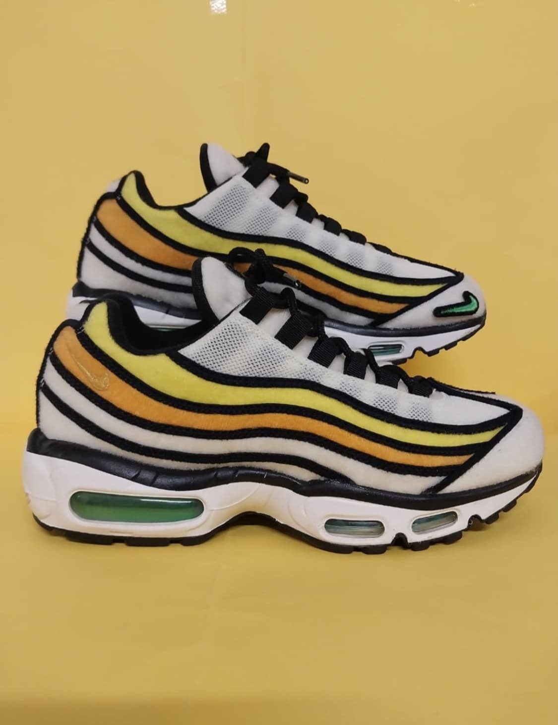 남성 나이키 에어맥스 95 개나리 폴른 라이즈 운동화 (255) 상품이미지3