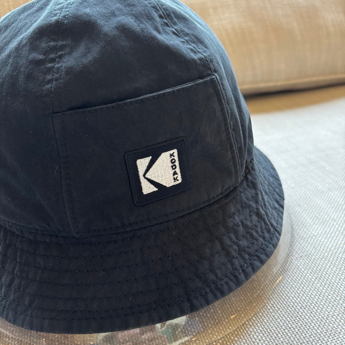 코닥 블랙 버킷햇 벙거지 모자 S/M 상품이미지5