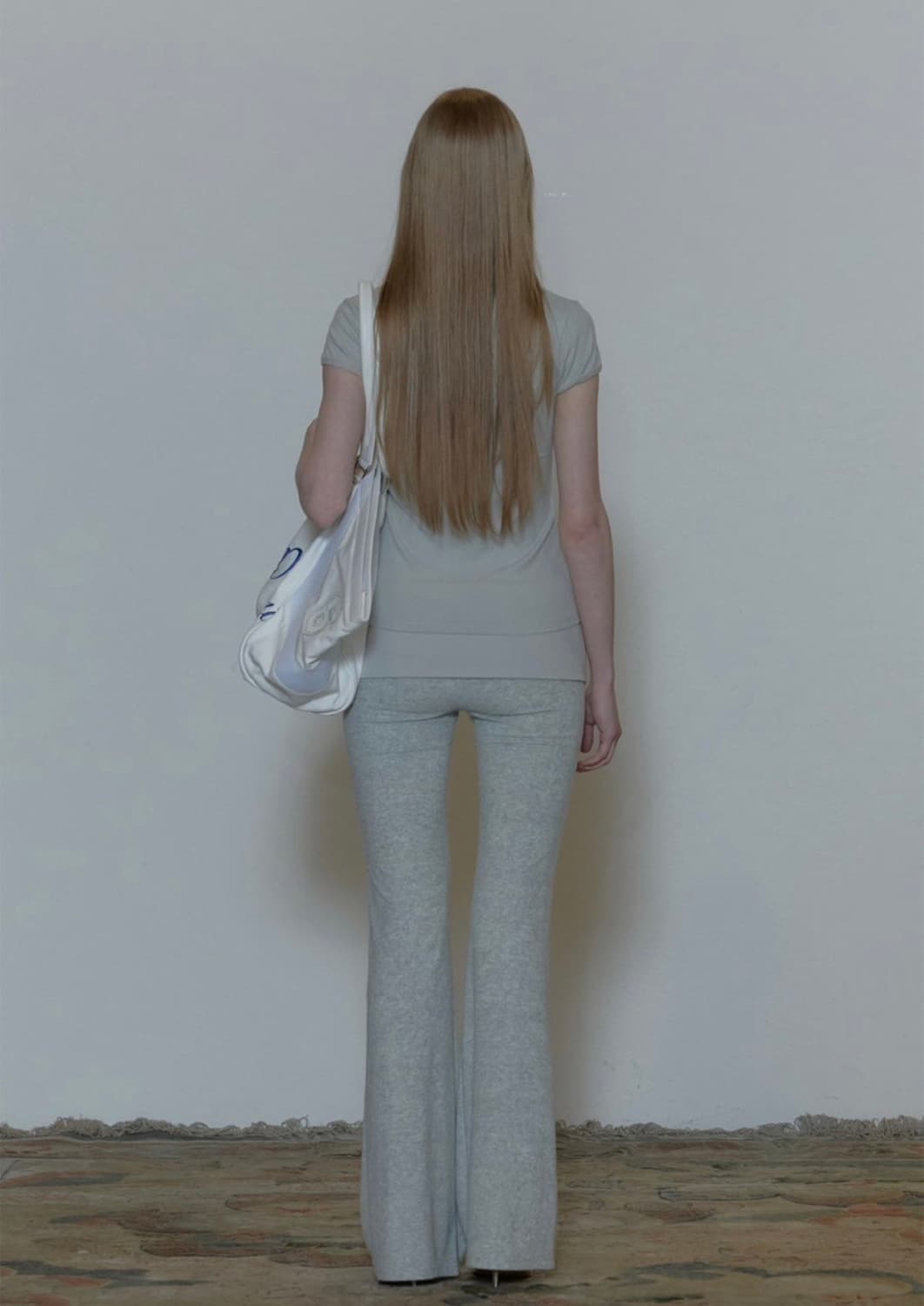 Rosy Terry Corset Top, Pants Gray 세트 상품이미지9