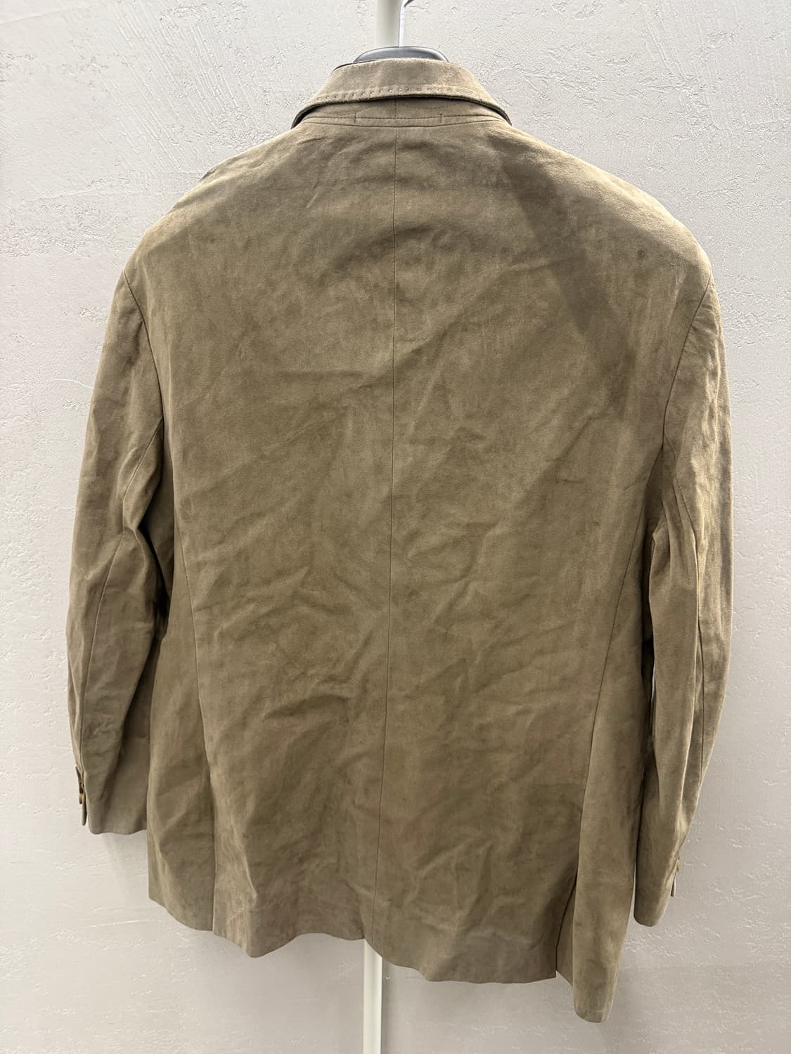 우영미 브라운 레더자켓 50사이즈 상품이미지3