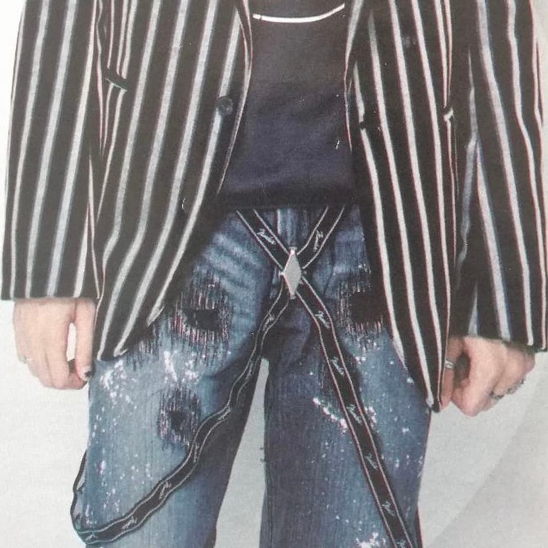 Number (N)ine 2001AW suspenders 상품이미지2