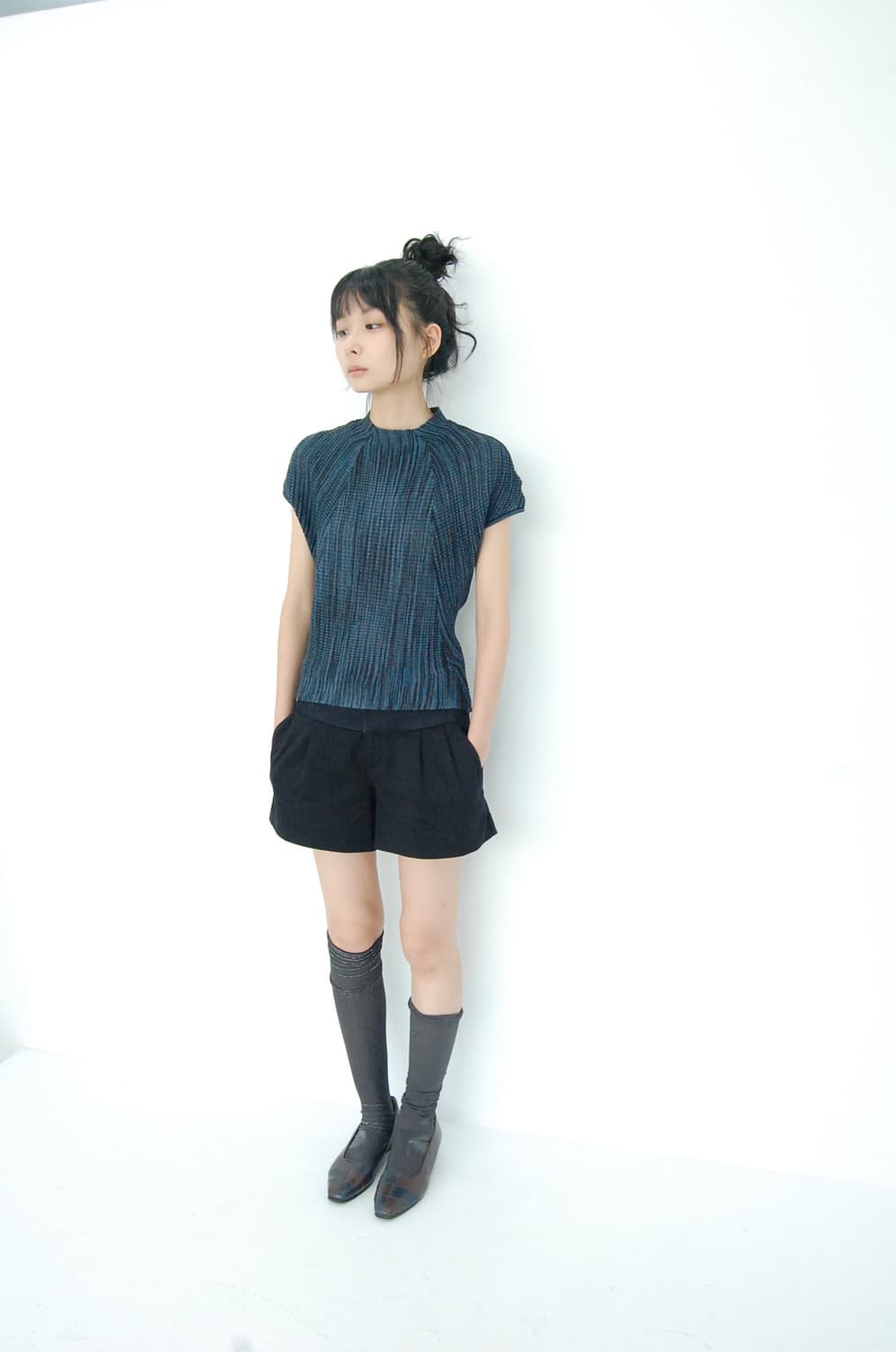 Sov pin tuck shorts 상품이미지2