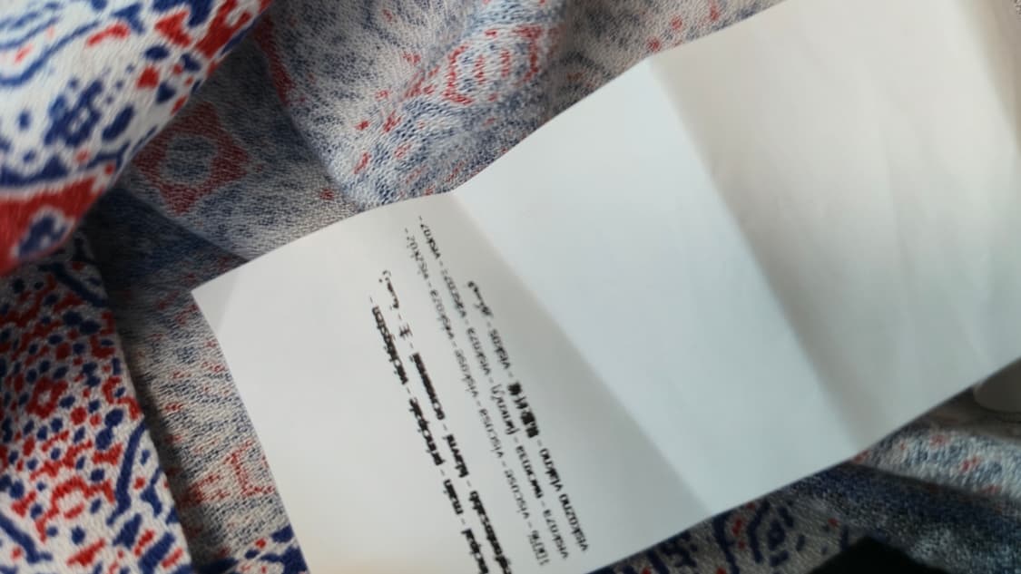 프로모드 에스닉 나시 미니 원피스 38 핑크 블루 비스코스 튜닉 상품이미지4