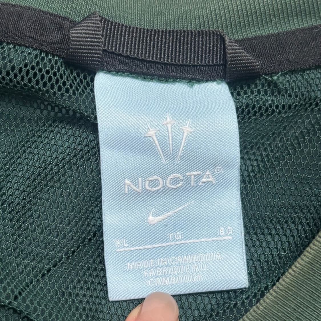 NIKE X 드레이크 녹타 골프 크루넥 그린 XL 상품이미지4