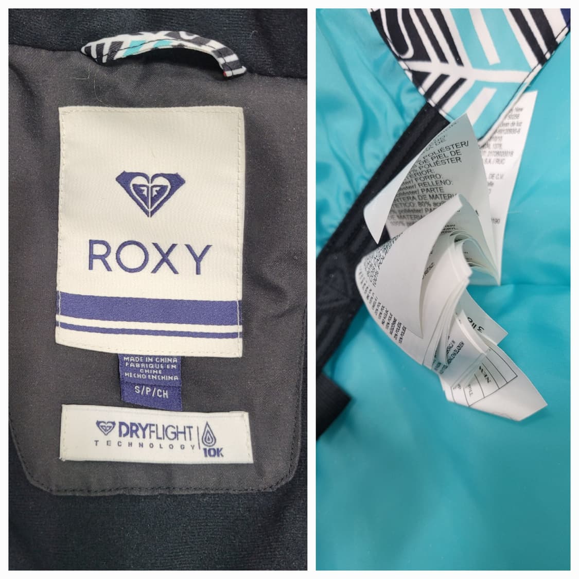 ROXY 록시 스키 패딩 자켓  스노보드 자켓  / 여 S 상품이미지8