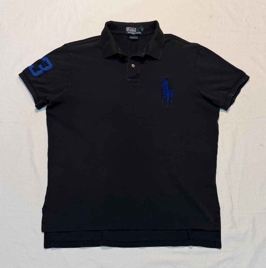 폴로 랄프로렌 빅포니 카라티 블랙 블루 상품이미지1